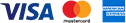 Visa, Mastercard, Amex